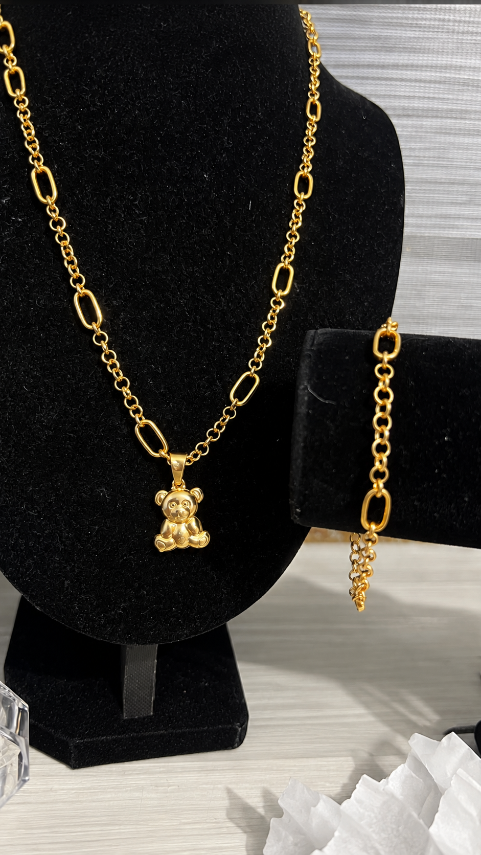 Set Cadena + Pulsera Faceteada | Antes $65.000 – Ahora $35.000