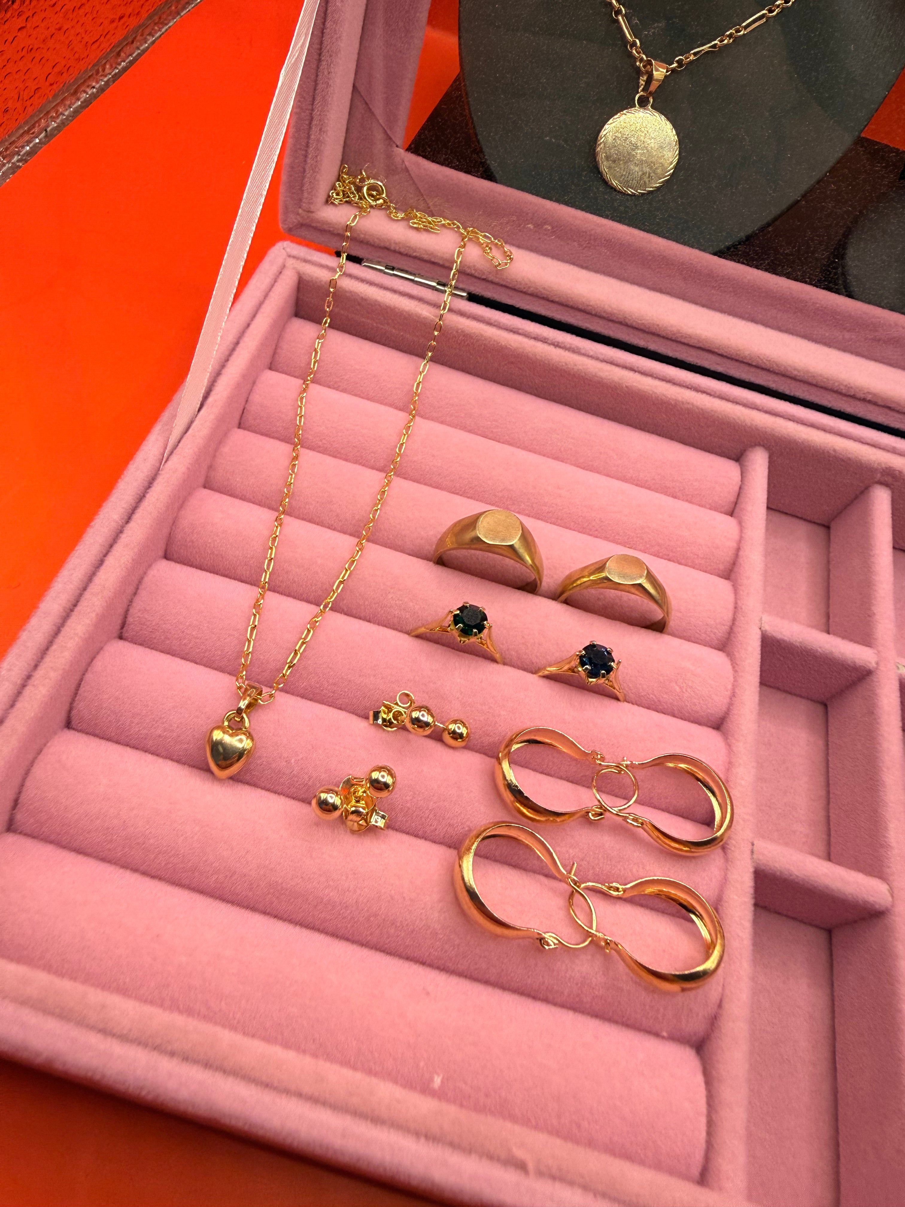 Pack Emprendedor Joyas Bañadas en Oro 18K Nacional – 9 Piezas Seleccionadas