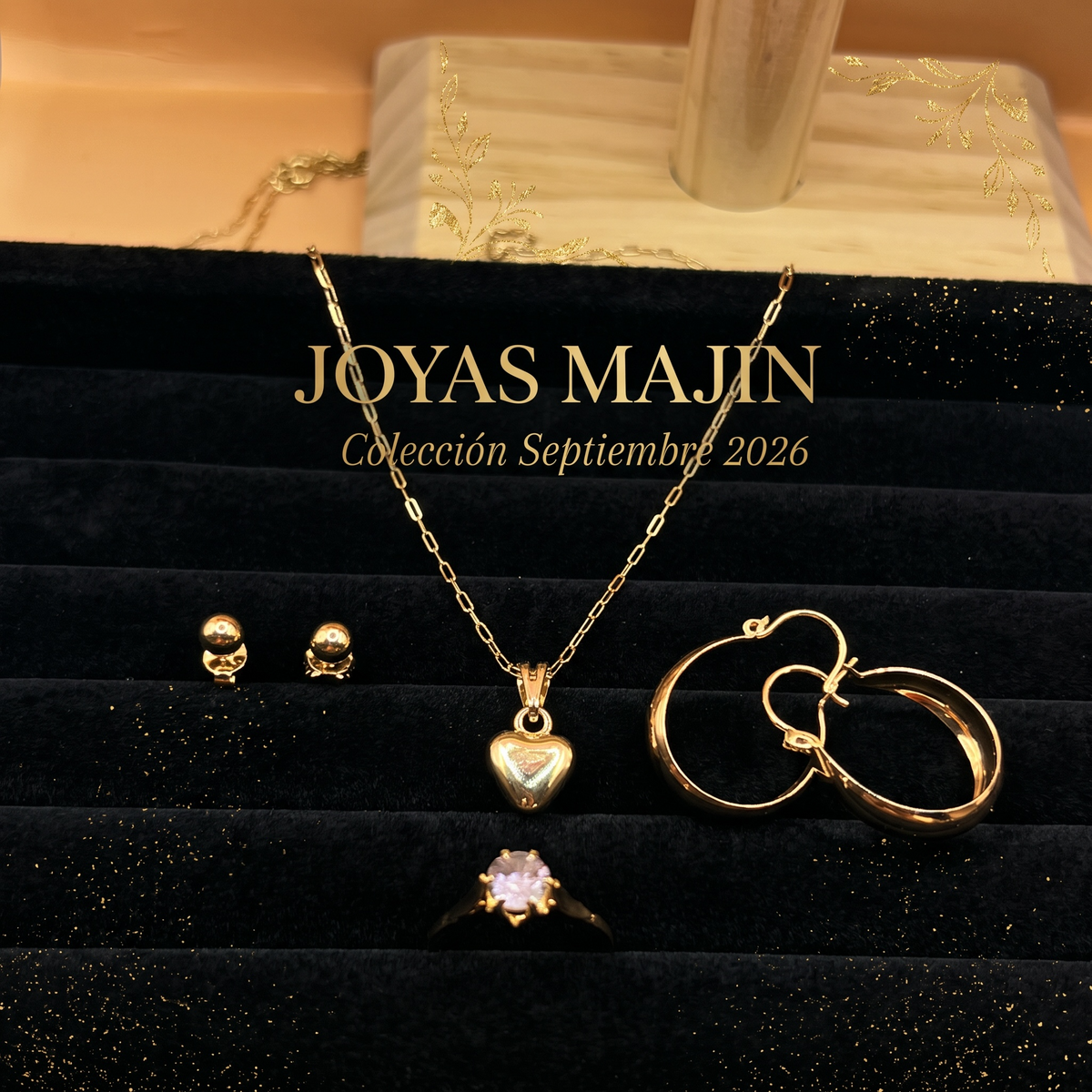 Mini Lote Joyas Bañadas en Oro